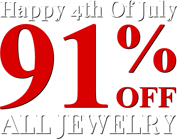 Happy 4th Of July - All Jewelry 91% Off