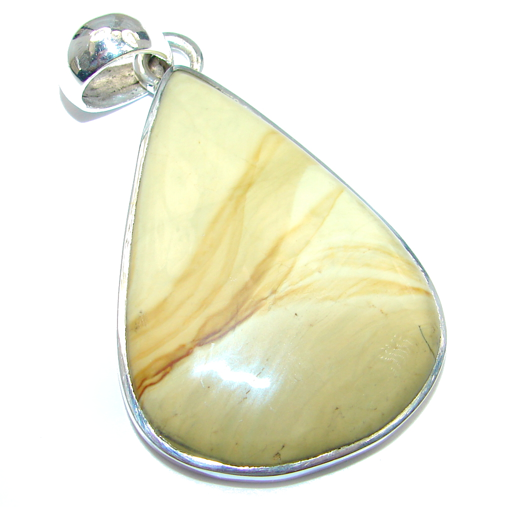 Awsome quality Imperial Jasper Sterling Silver handmade Pendant