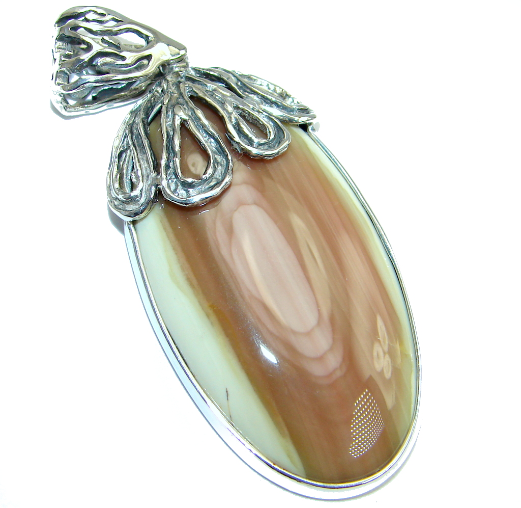 Awsome quality Imperial Jasper Sterling Silver handmade Pendant