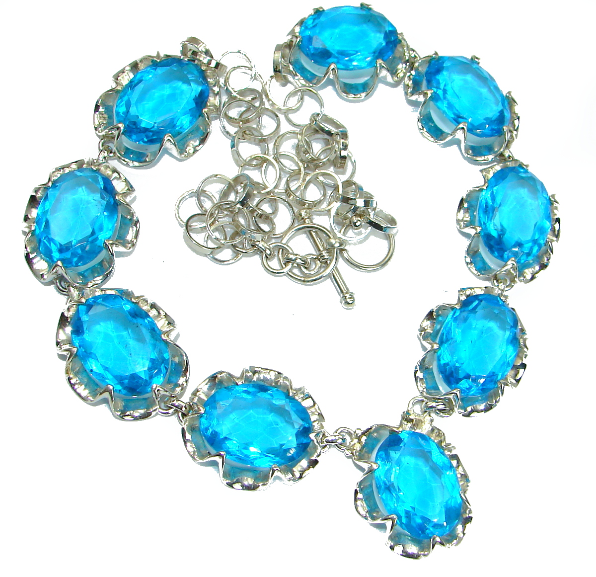 Bohemian Style One of the kind Quartz .925 Sterling Silver handmade necklace