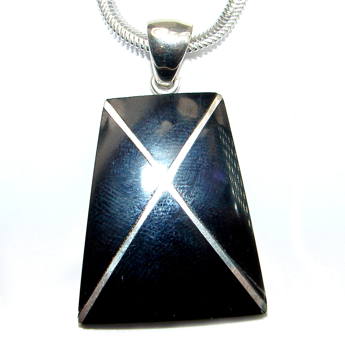 Genuine Onyx Stone .925 Sterling Silver handcrafted Necklace
