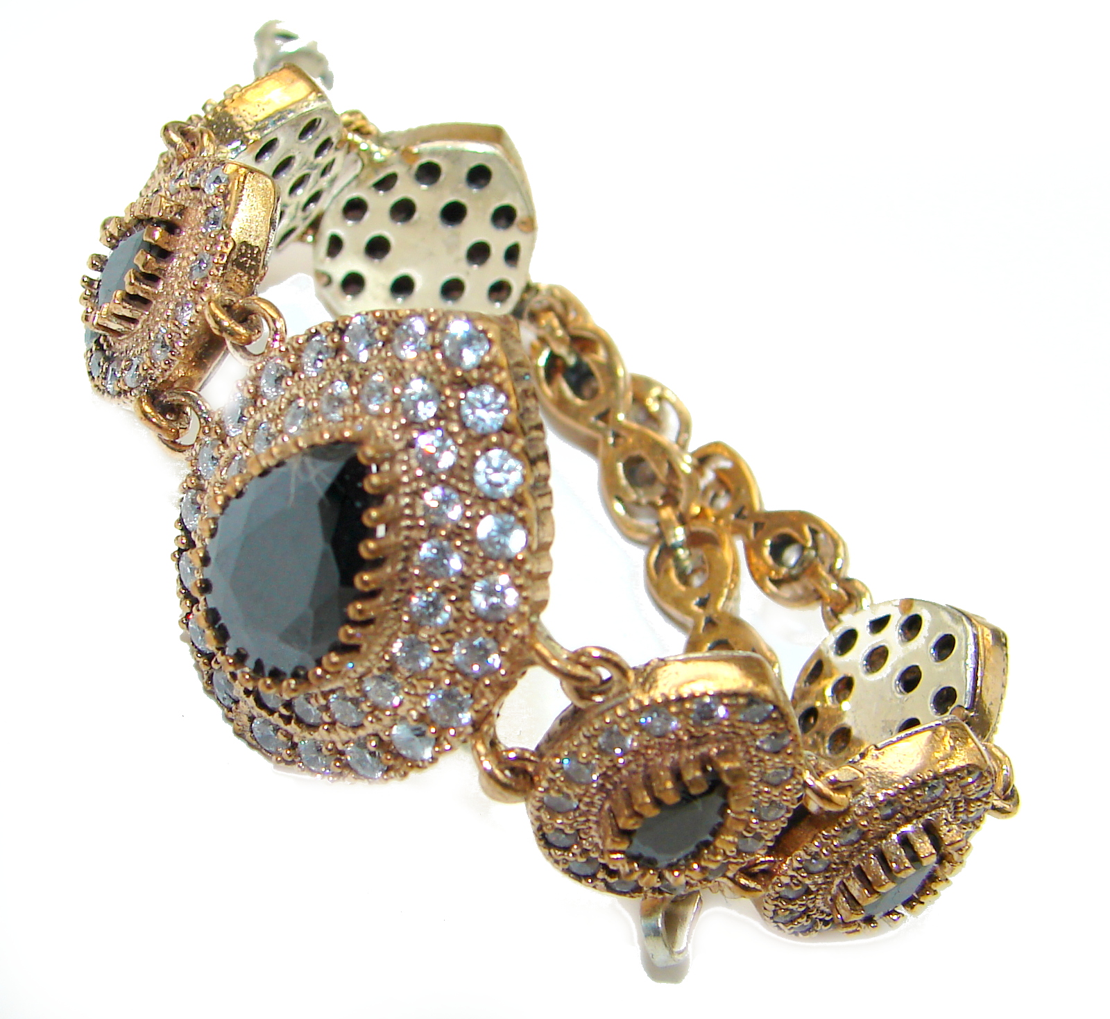 Special Item Onyx .925 Sterling Silver Bracelet