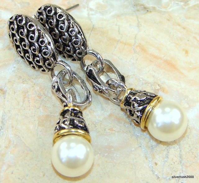 Beauty White Pearls Sterling Silver