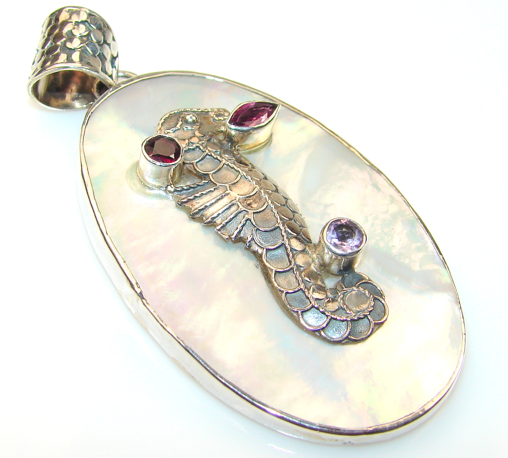 Briliance Blister Pearl Sterling Silver pendant