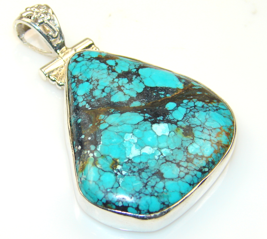 Basics Turquoise Sterling Silver Pendant