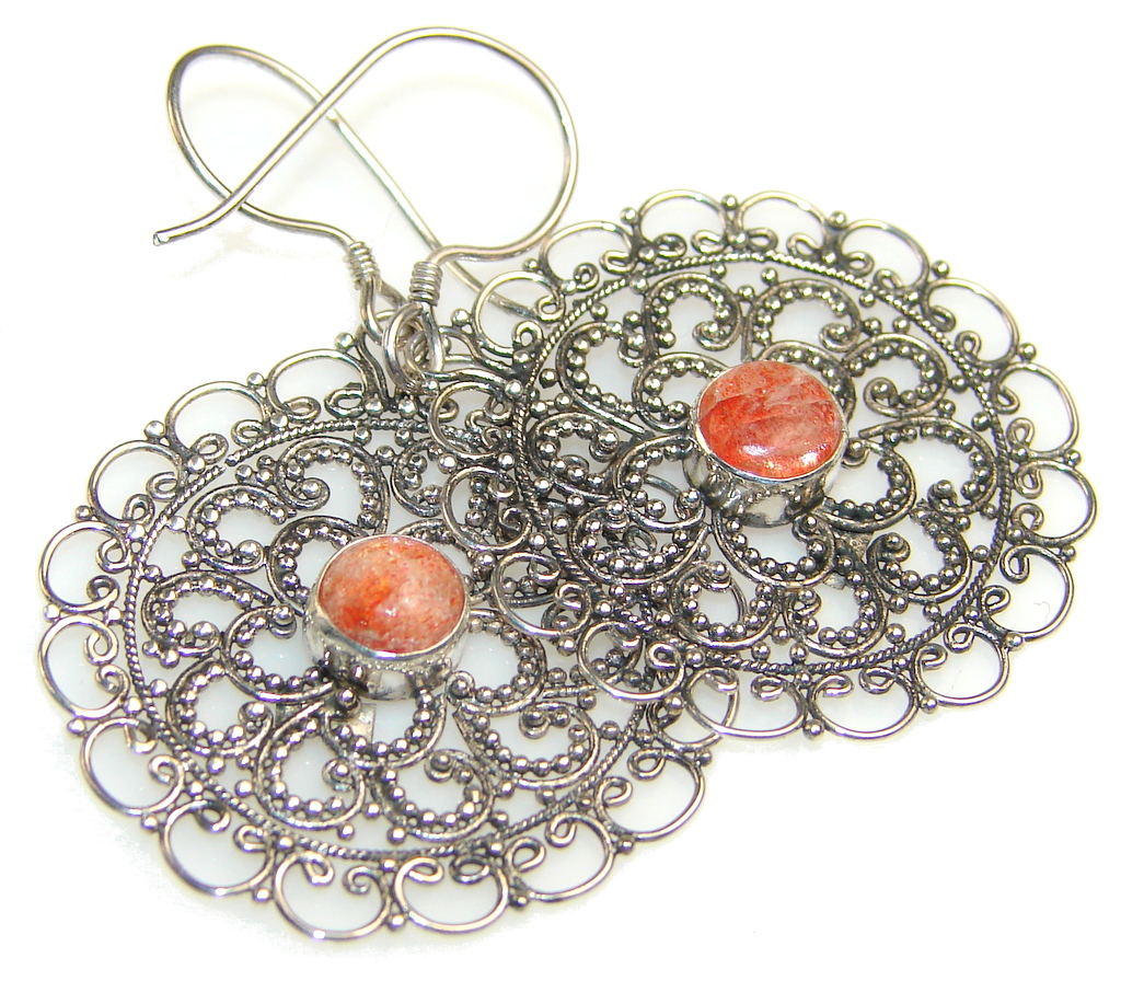 Beautiful Calcite Sterling Silver earrings