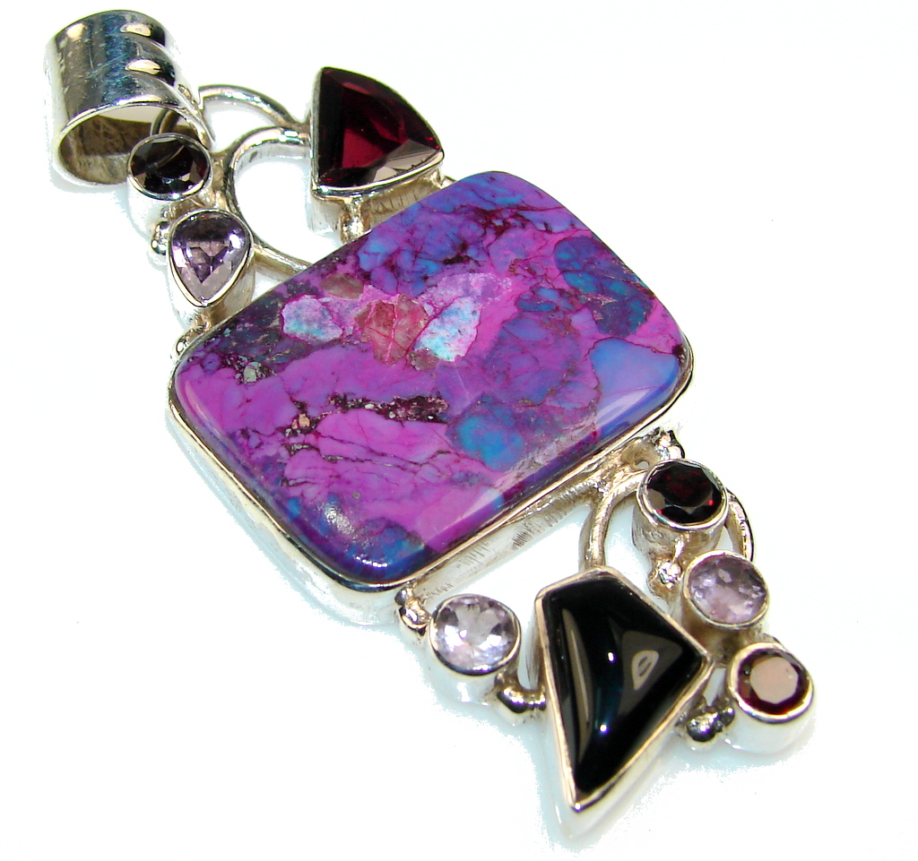 Secret Turquoise Sterling Silver Pendant