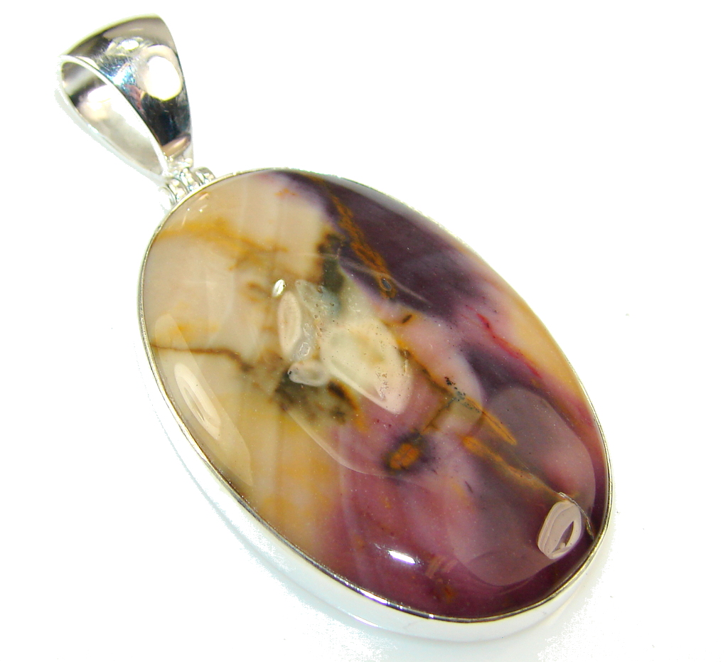 Amazing Tiffany Jasper Sterling Silver Pendant