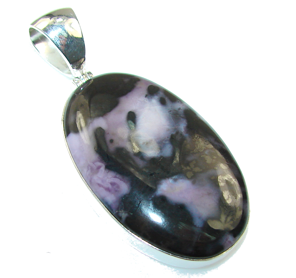 Amazing Tiffany Jasper Sterling Silver Pendant