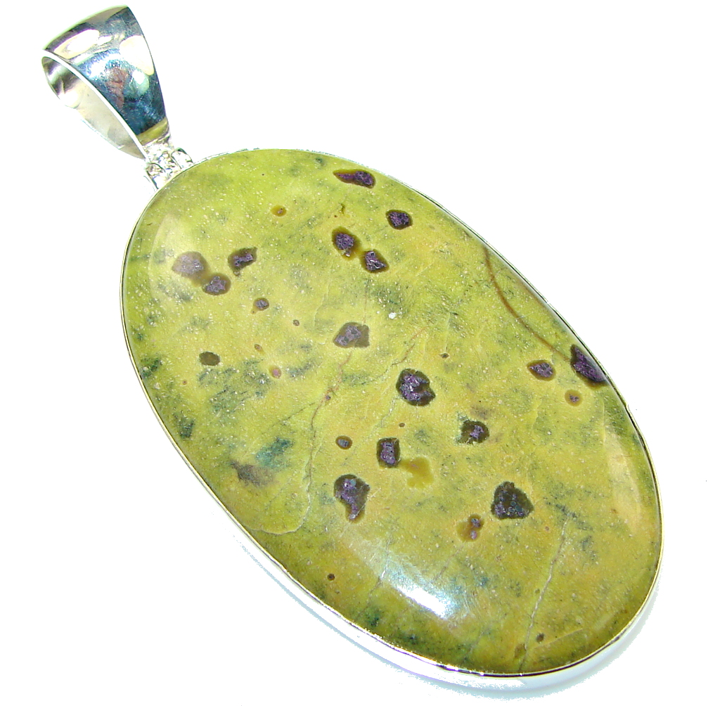 Simple!! Golden Obsidian Sterling Silver pendant