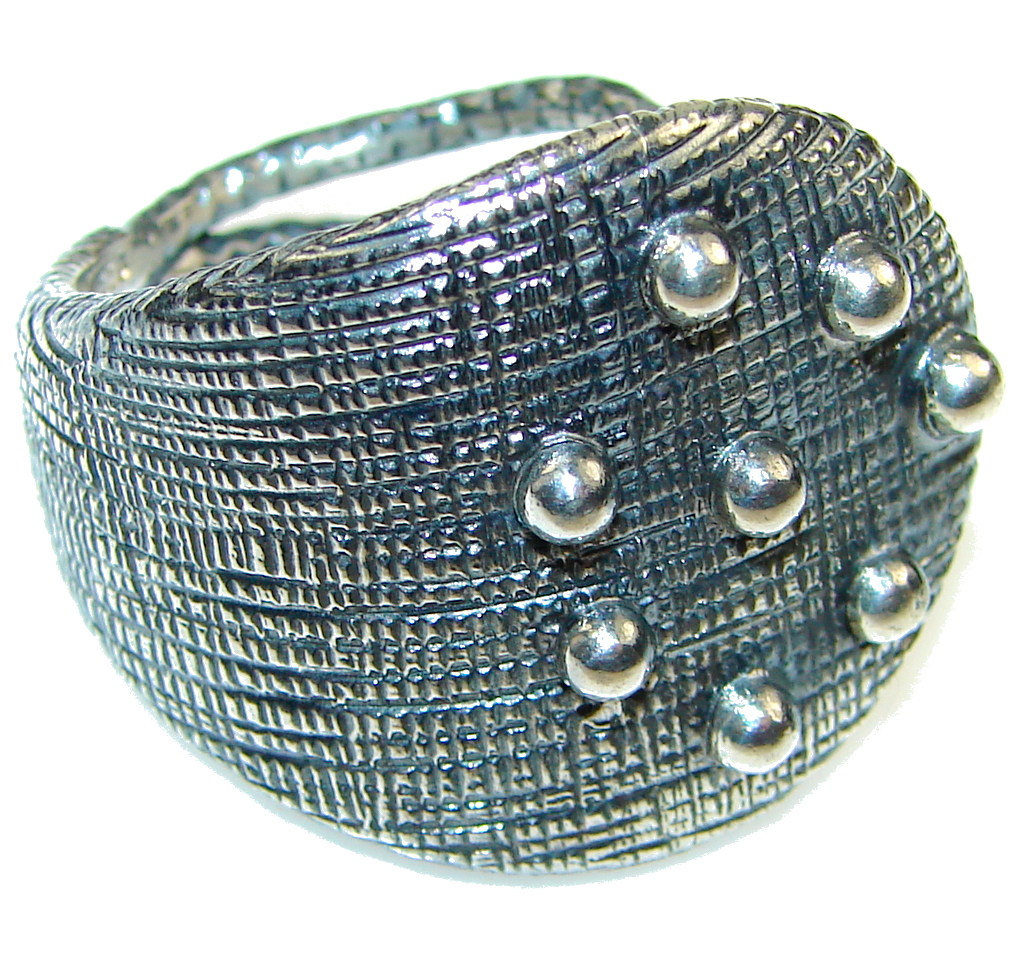 Fashion! Silver Sterling Silver ring s. Adjustable