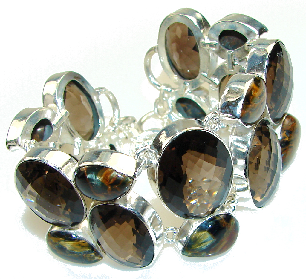 The One! Smoky Topaz Sterling Silver Bracelet