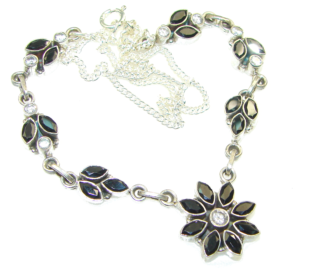 Secret! Hematite Sterling Silver Necklace