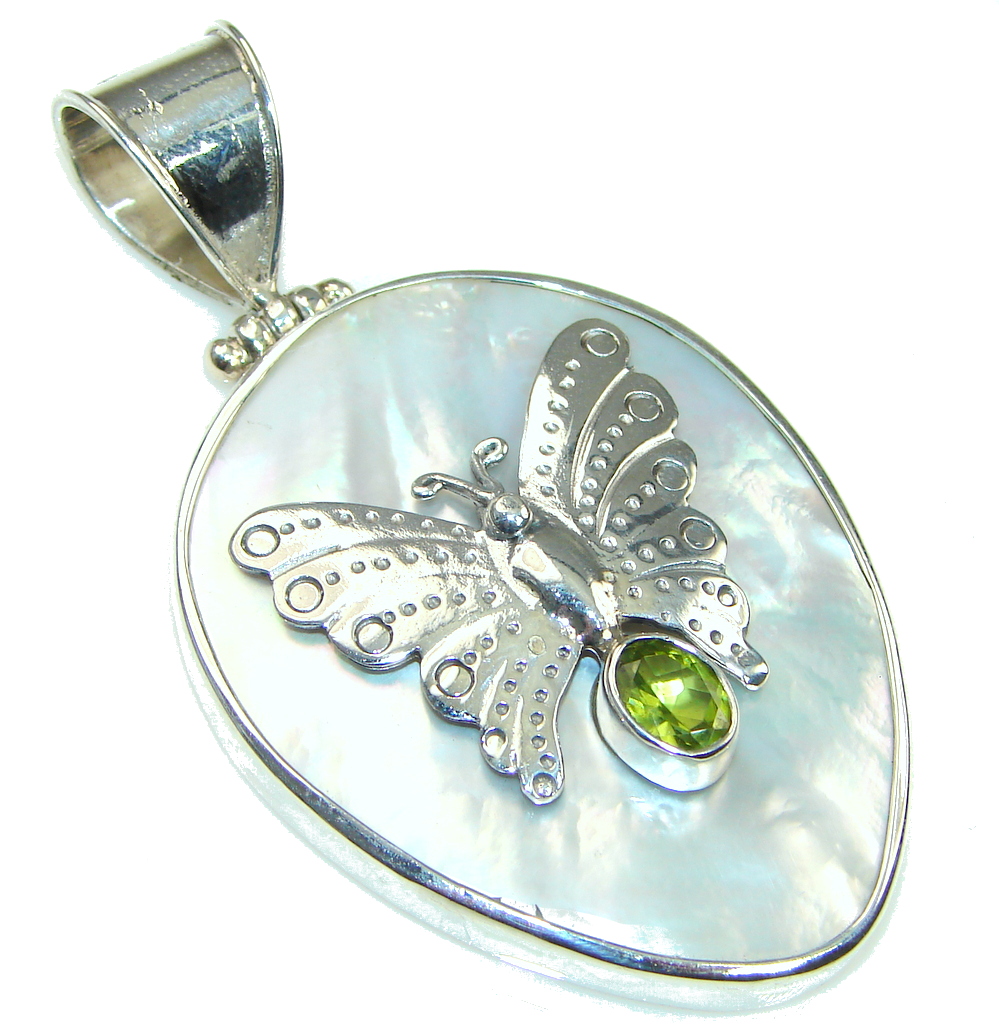 Clouds Of Heaven! Silver Blister Pearl Sterling Silver pendant