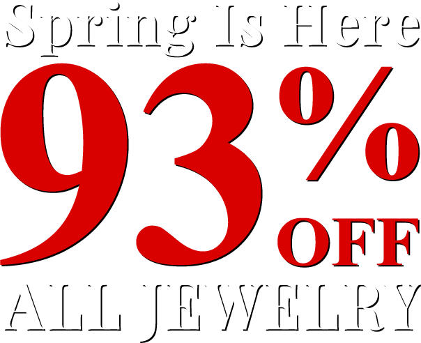 Spring Is Here - All Jewelry 93% OFF