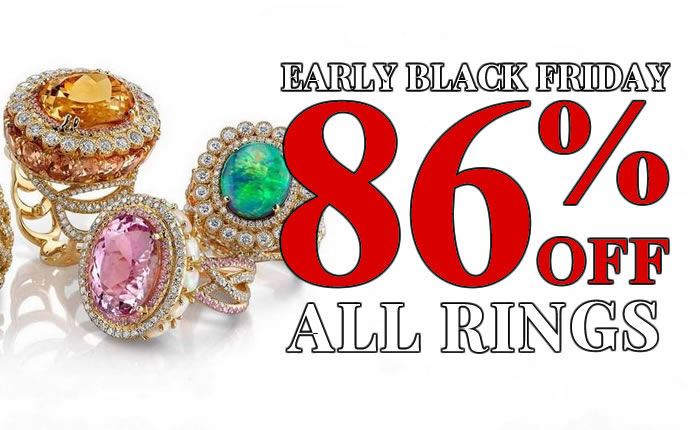  All rings 86% Off 