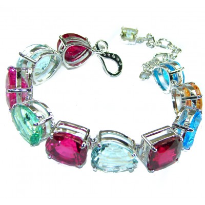 A Tasteful bit of Sparkle .925 Sterling Silver brilliantly handcrafted Bracelet