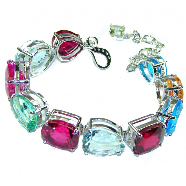 A Tasteful bit of Sparkle .925 Sterling Silver brilliantly handcrafted Bracelet