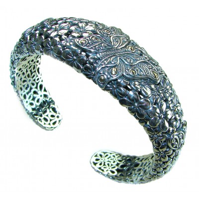 Spectacular - Large Heave Butterfly Bali Made .925 Sterling Silver handcrafted Bracelet / Cuff