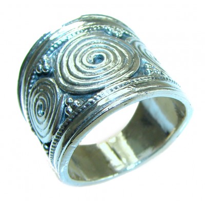 Precious - Bali made .925 Sterling Silver handcrafted Ring s. 6