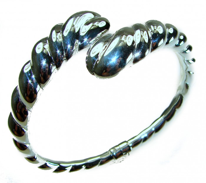 Italy made Bracelet in best quality highly polished .925 Sterling Silver