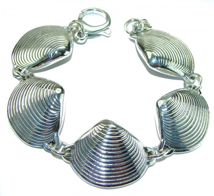 Ocean Shells - Italy made Bracelet in best quality .925 Sterling Silver