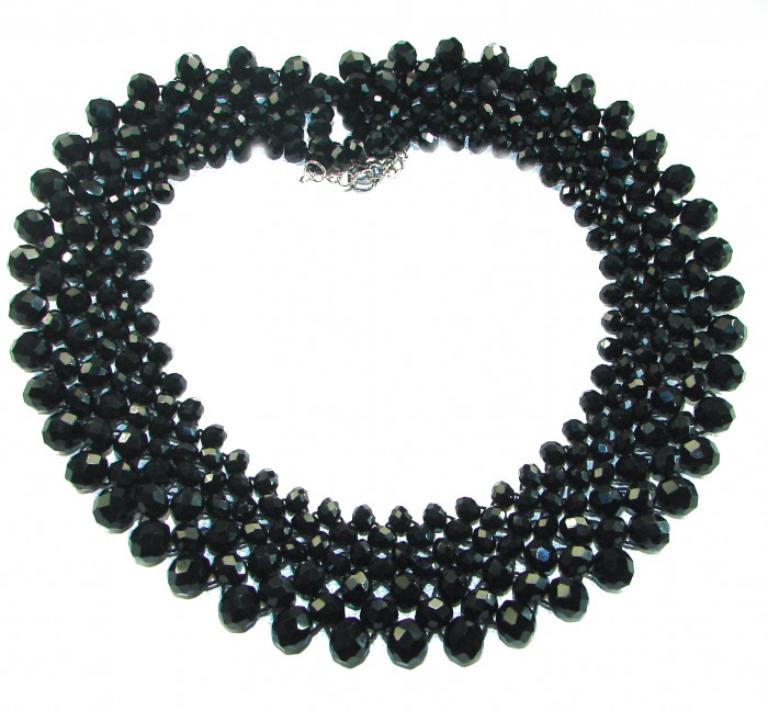 Rare Unusual Natural Spinel .925 Sterling Silver NECKLACE
