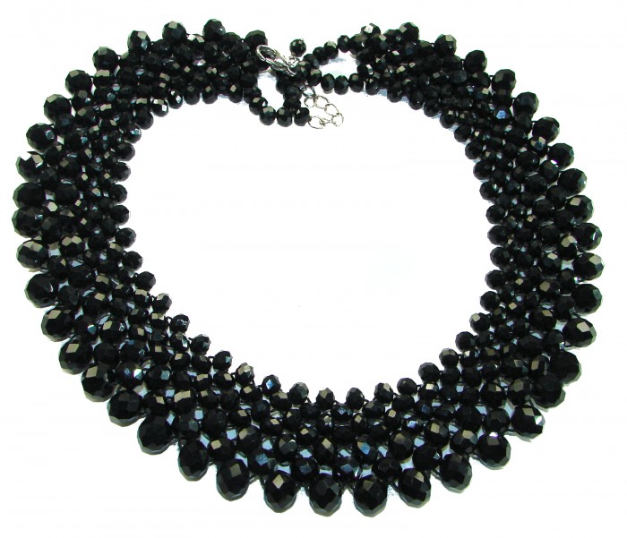 Authentic Onyx .925 Sterling Silver handmade Necklace