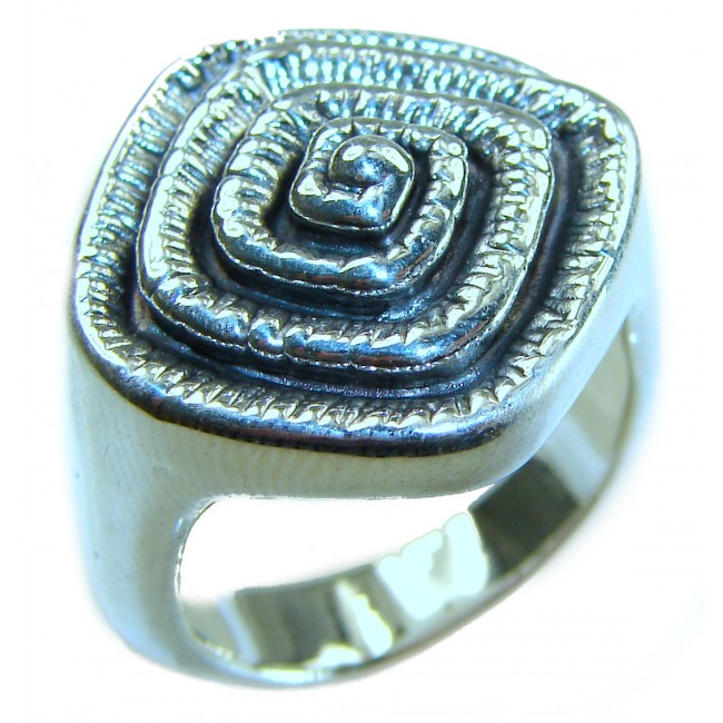Italy Made Silver Sterling Silver ring s. 9