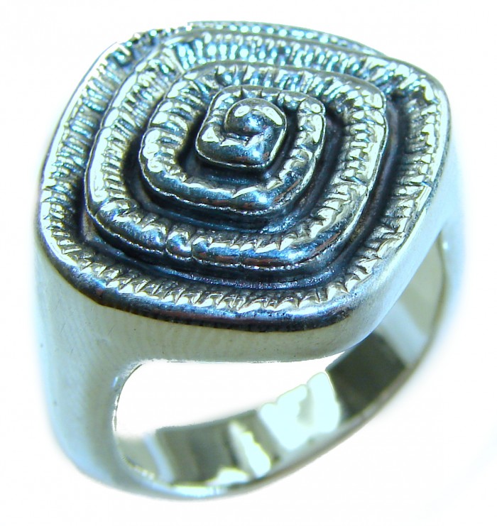 Italy Made Silver Sterling Silver ring s. 9
