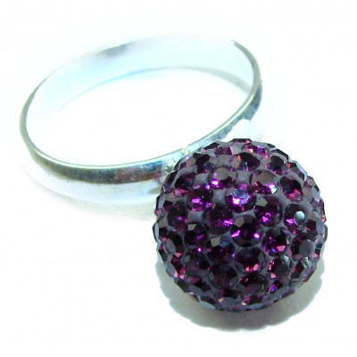 Smoky Topaz .925 Sterling Silver handcrafted ring size 8
