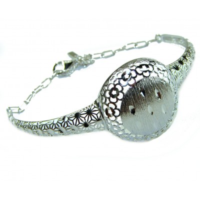 Casablanca Italy made .925 Sterling Silver handcrafted Bracelet