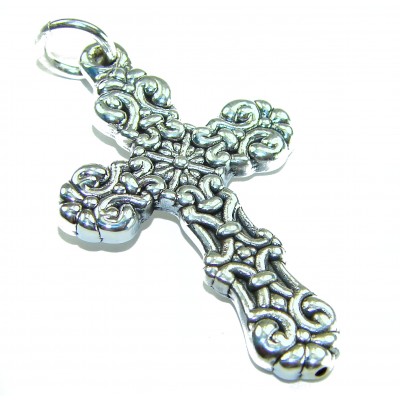 Holy Cross the best quality .925 Sterling Silver Bali made Pendant