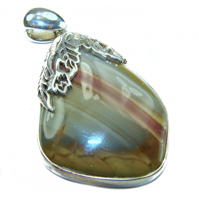 Perfect quality Imperial Jasper .925 Sterling Silver handmade Pendant
