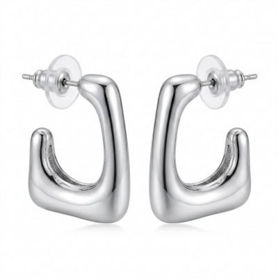 Modern Concept handmade silver earrings