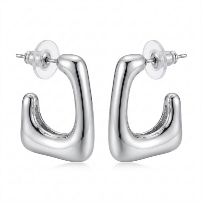 Modern Concept handmade silver earrings