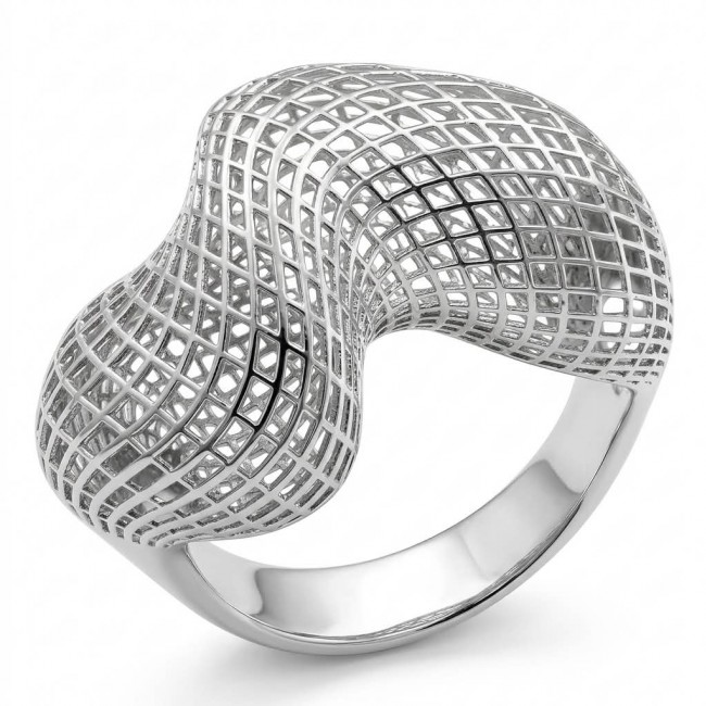 Eternity Bali made .925 Sterling Silver ring size 7