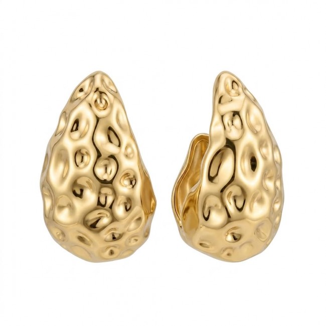 Allure Golden tone handcrafted Stylish earrings