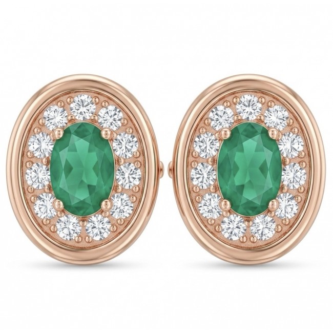 2.2 carat Australian Black Opal 14K Rose Gold over .925 Sterling Silver incredible handcrafted Earrings