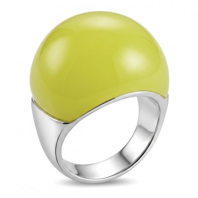 Wonderland Copal Golden Large Statement Ring size 8