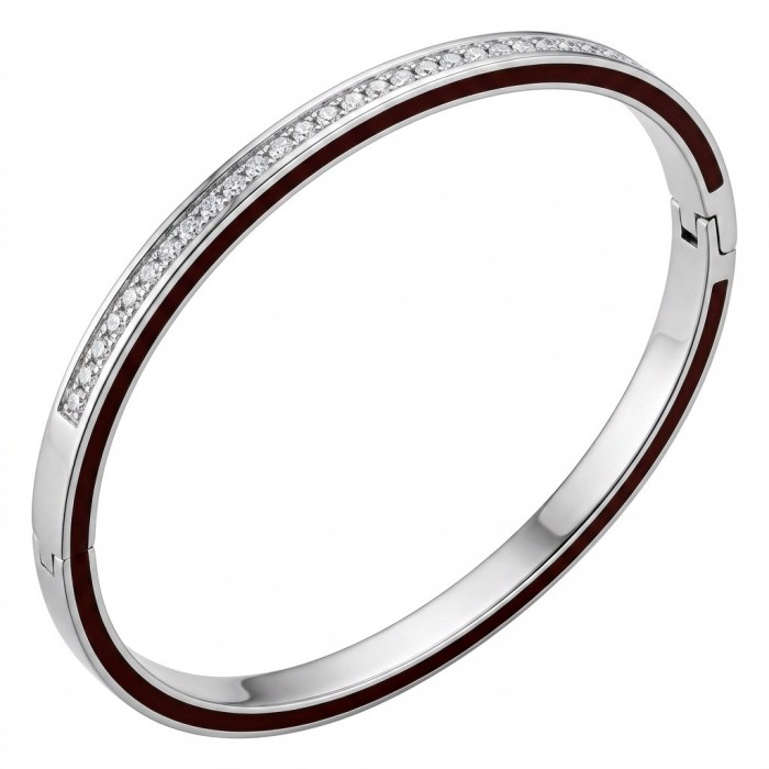 Divine - Precious pave White Topaz Women bracelet