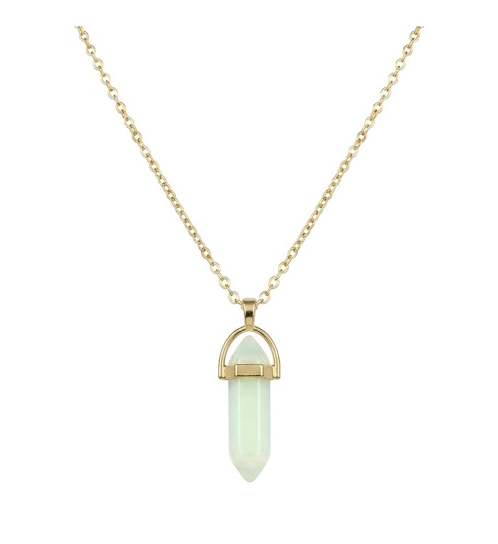 Incredible Design Opalite .925 Sterling Silver handmade Necklace