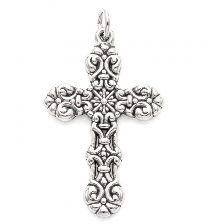 Holy Cross the best quality .925 Sterling Silver Bali made Pendant