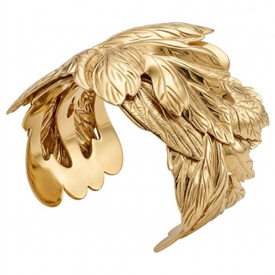 Golden Leaves Precious Natural Golden Women bracelet