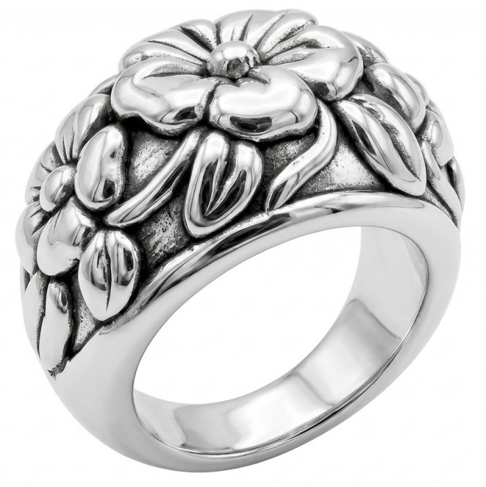 Mantra Solid Bali made .925 Sterling Silver ring size 5 1/4