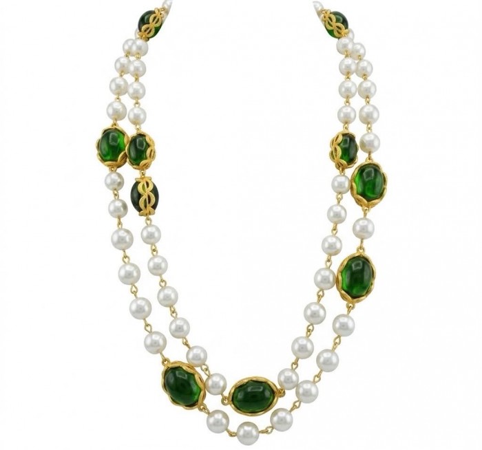 Back to Nature Huge Aventurine Fluorite Jade . 925 Sterling Silver handmade necklace