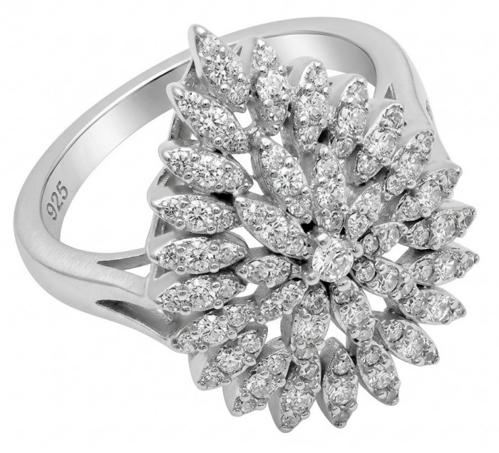 Real Beauty - asscher cut 8.5 carat White Topaz .925 Sterling Silver Handcrafted Statement Ring size 8