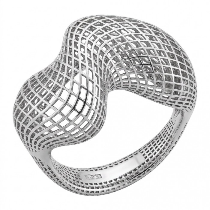 Melody .925 Sterling Silver handmade ring s. 8 1/4