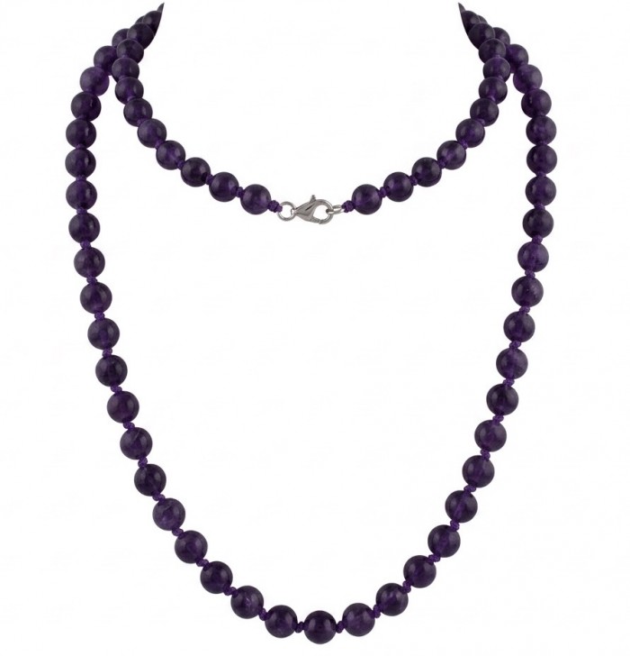 Outstanding Amethyst handcrafted Statement necklace