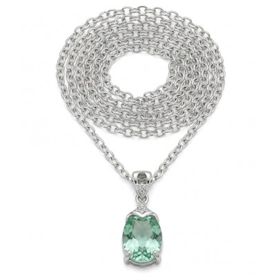 Romantica Natural 8.4 carat Topaz handmade necklace